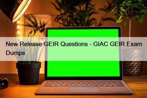 New Release GEIR Questions - GIAC GEIR Exam Dumps